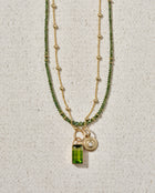 Small 14K Gold Stardust Pendant with Diamond