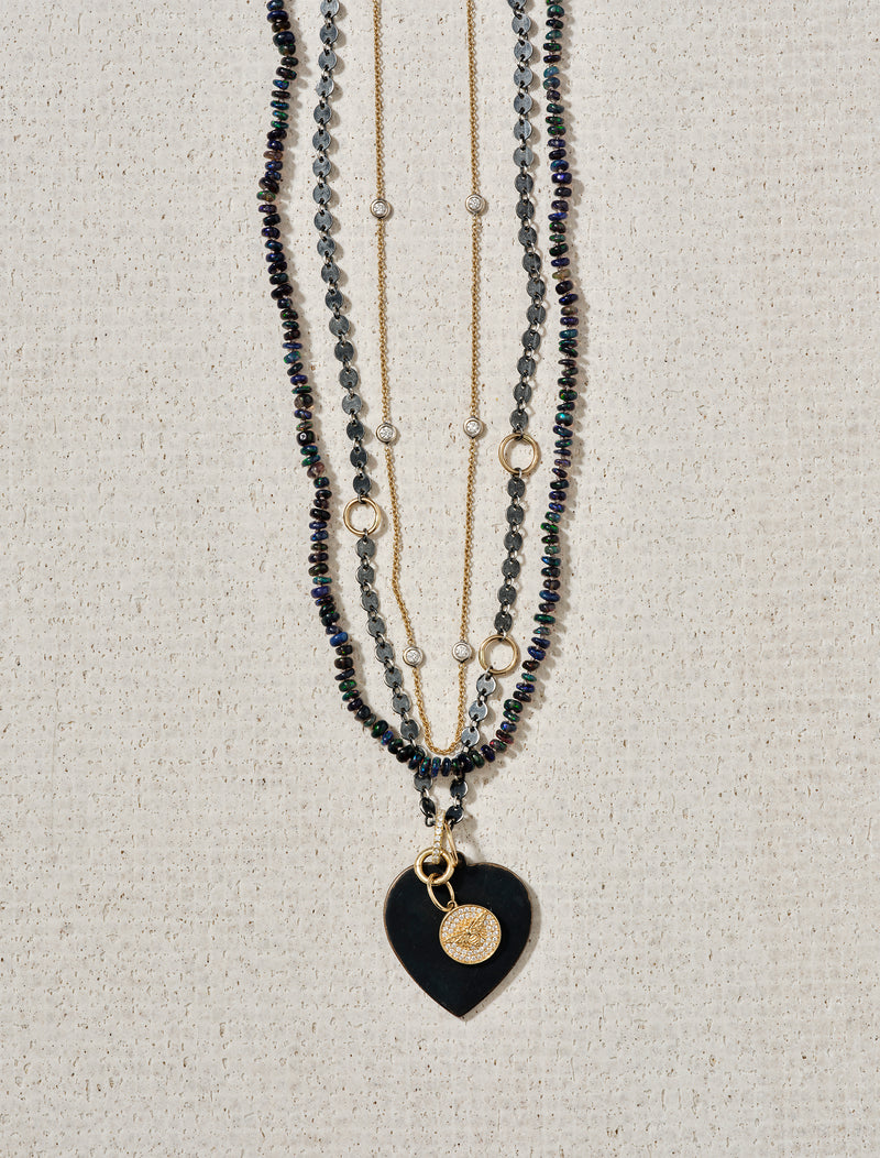 14K Gold Small Open-Out Connector Clasp