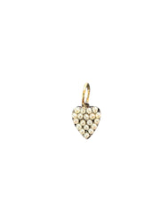 SMALL PEARL HEART PENDANT