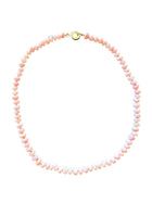 AUSTRALIAN PINK OPAL HAND KNOTTED NECKLACE