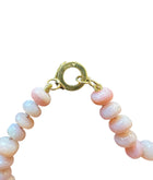 AUSTRALIAN PINK OPAL HAND KNOTTED NECKLACE