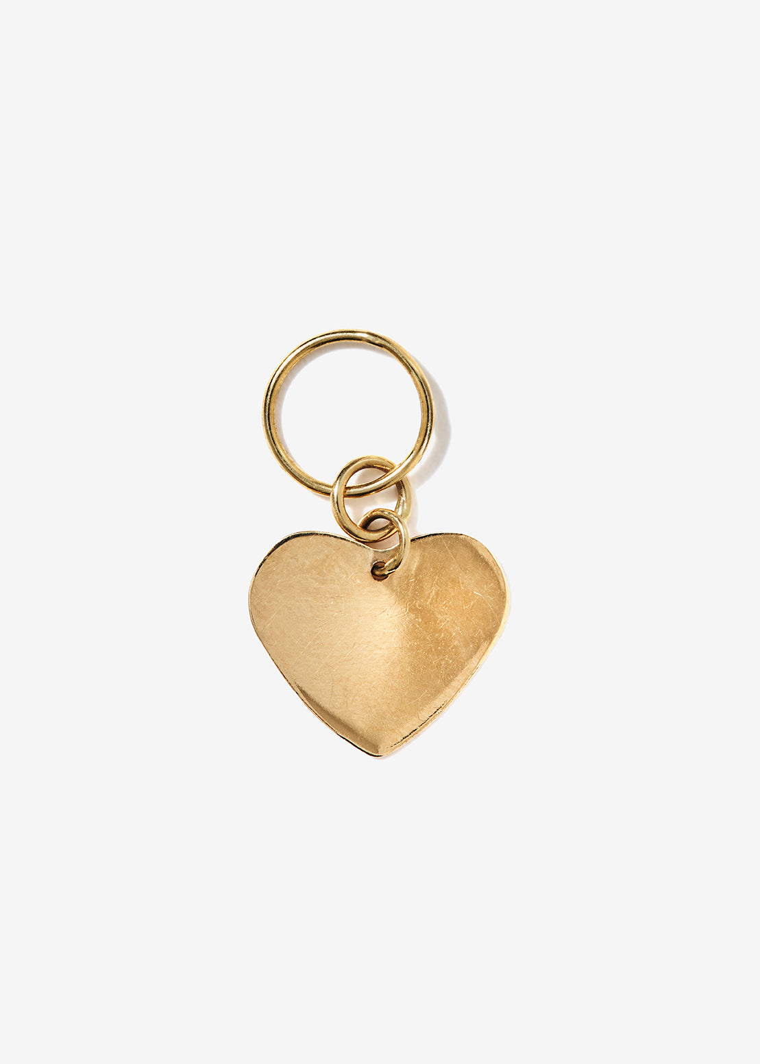 One-of-a-Kind Small Cut-Out Heart Pendant – 14K Gold
