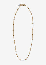 Load image into Gallery viewer, 14K Gold Beaded Cable Necklace