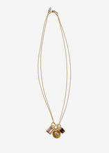 Load image into Gallery viewer, 14K Gold Double Strand Cable Link Necklace