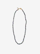 Load image into Gallery viewer, Hand Knotted Australian Black Opal Bead Necklace
