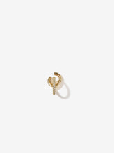 Load image into Gallery viewer, 14K Gold Small Open-Out Connector Clasp