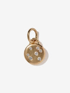 14K Gold Small Starry Night Pendant