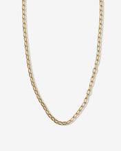 Load image into Gallery viewer, 14K Gold Chunky Solid Oval Link Necklace – 3.6mm
