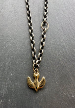 Load image into Gallery viewer, SOARING DOVE PENDANT- GOLD TONE
