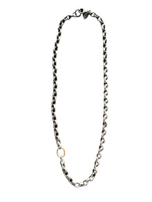 CHUNKY OVAL ROLO NECKLACE