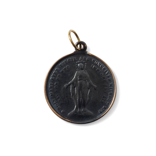 LARGE VINTAGE COIN PENDANT