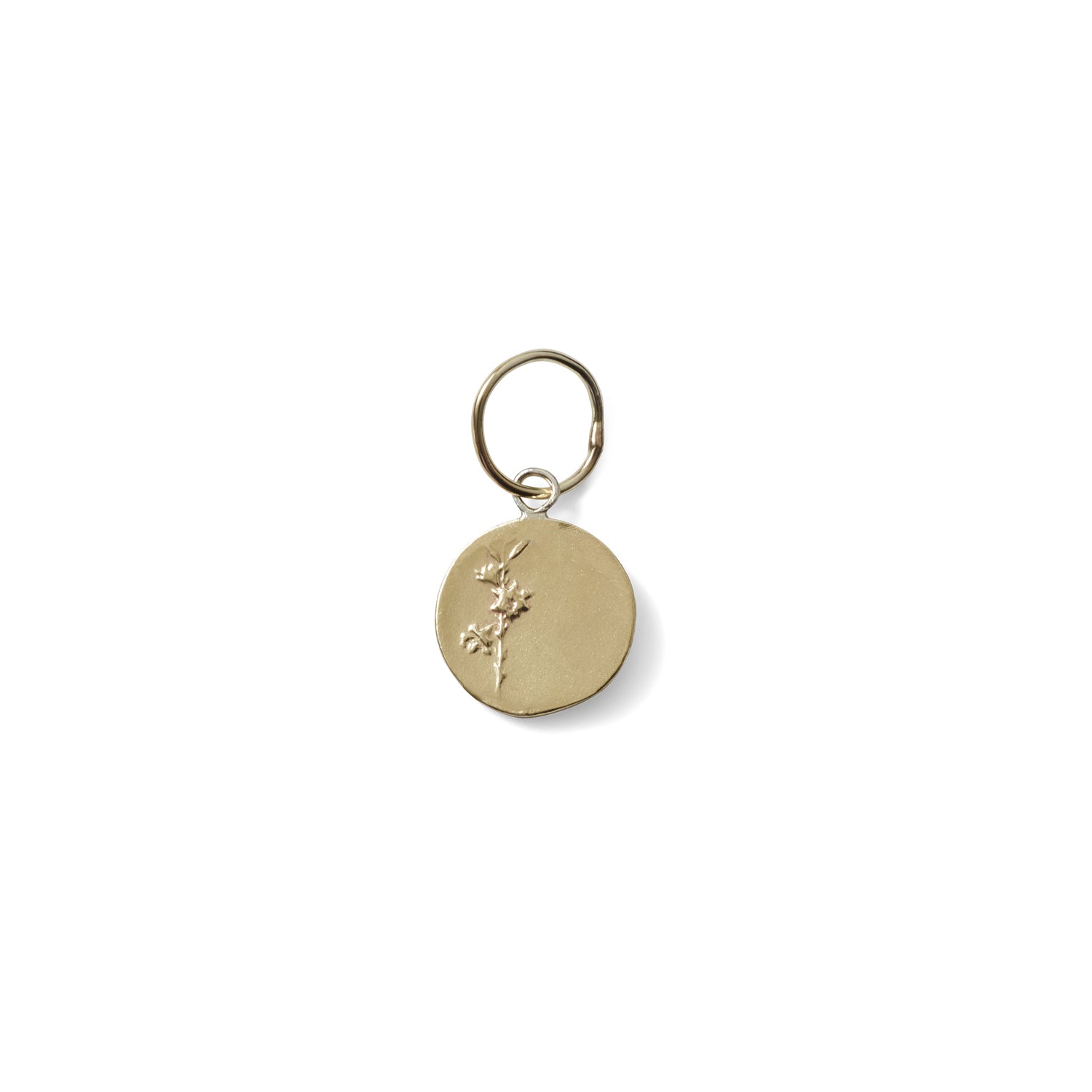 SMALL JOAN OF ARC PENDANT- GOLD TONE