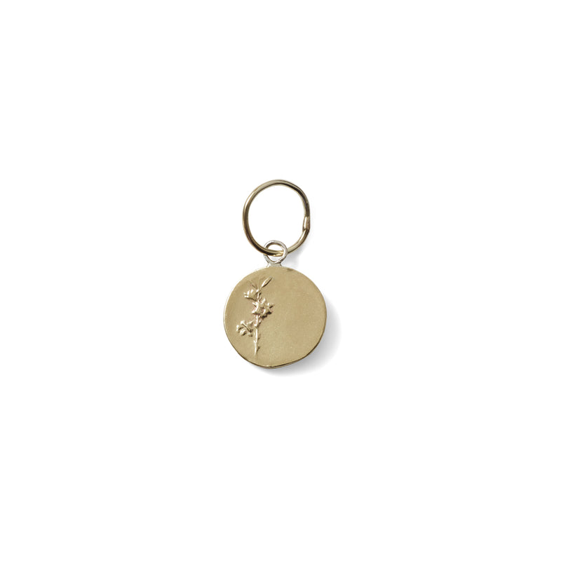 SMALL JOAN OF ARC PENDANT- GOLD TONE