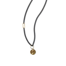 Load image into Gallery viewer, SMALL JOAN OF ARC PENDANT- GOLD TONE