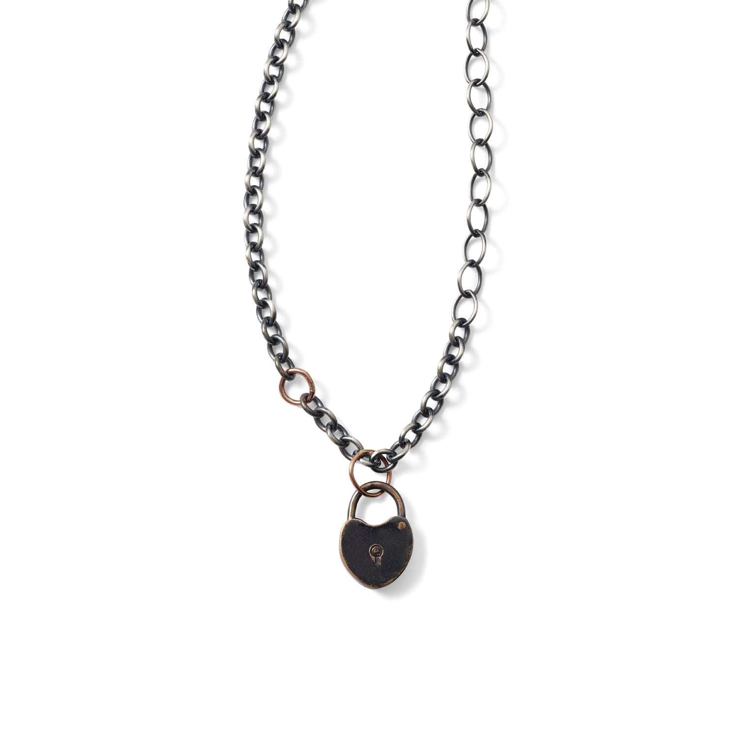 VINTAGE LOCK PENDANT- BRONZE