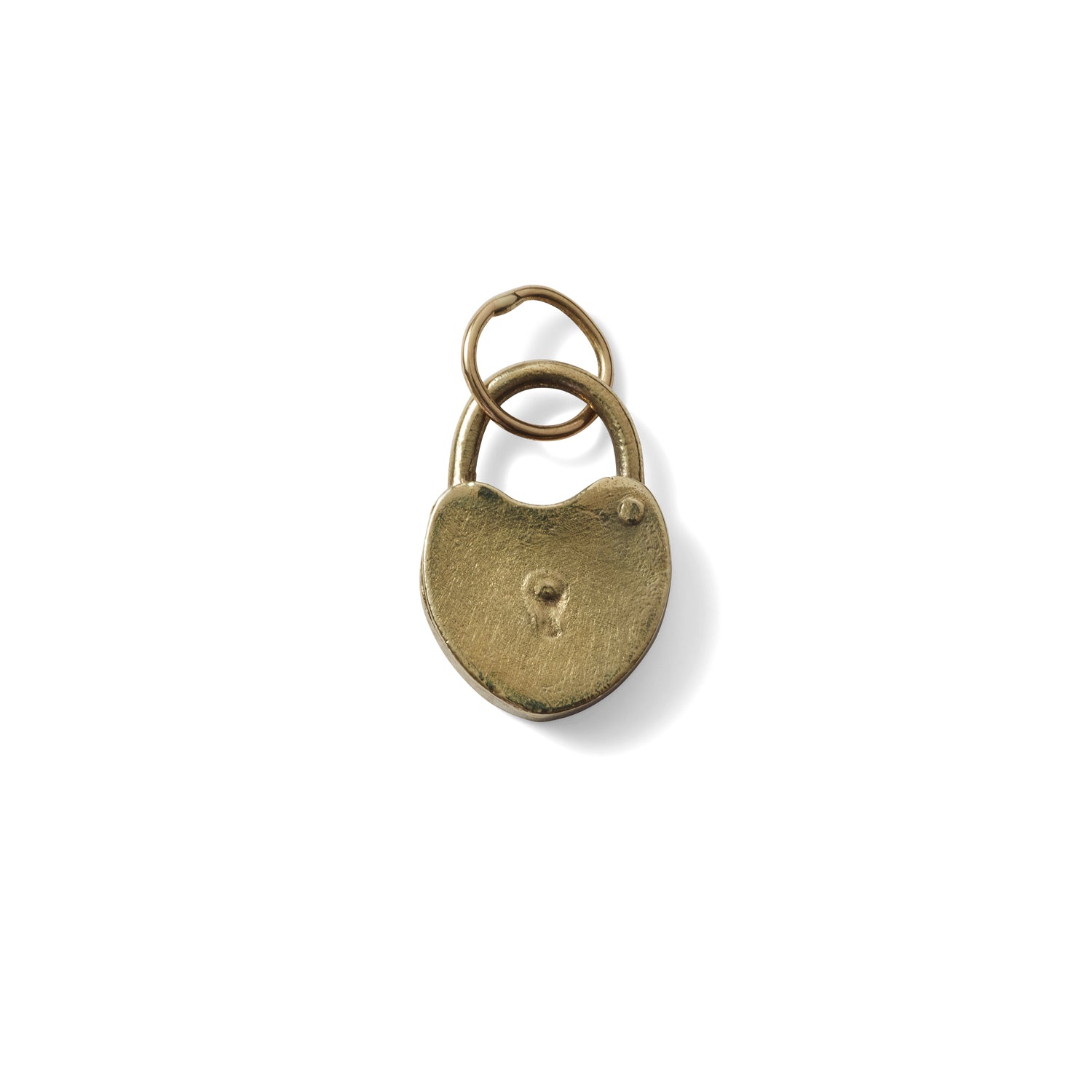 VINTAGE LOCK PENDANT- GOLD TONE