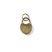 VINTAGE LOCK PENDANT- GOLD TONE