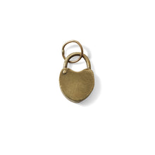 Load image into Gallery viewer, VINTAGE LOCK PENDANT- GOLD TONE