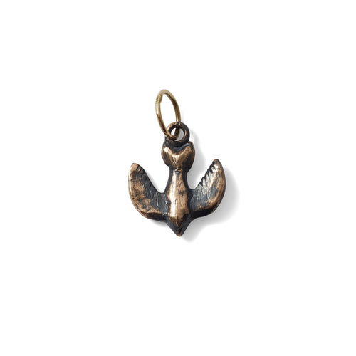 SOARING DOVE PENDANT- BRONZE