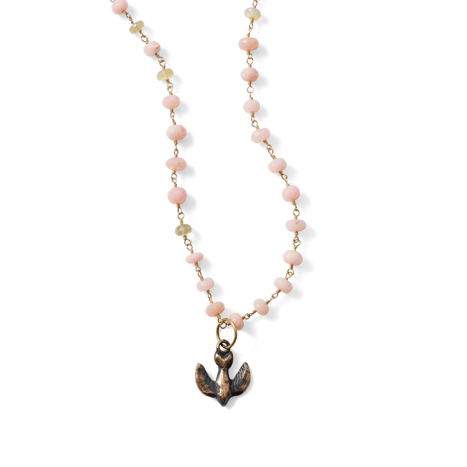 SOARING DOVE PENDANT- BRONZE