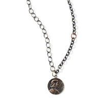 EXTRA LARGE JOAN OF ARC PENDANT- BRONZE