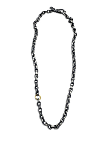 CHUNKY OVAL NECKLACE