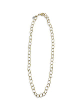 Load image into Gallery viewer, LARGE OVAL GOLD LINK NECKLACE