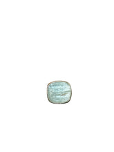 Load image into Gallery viewer, LARGE SQUARE AQUAMARINE RING